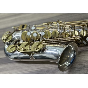Sax Alto Jupiter JAS-567 Prateado com Chaves Laqueadas